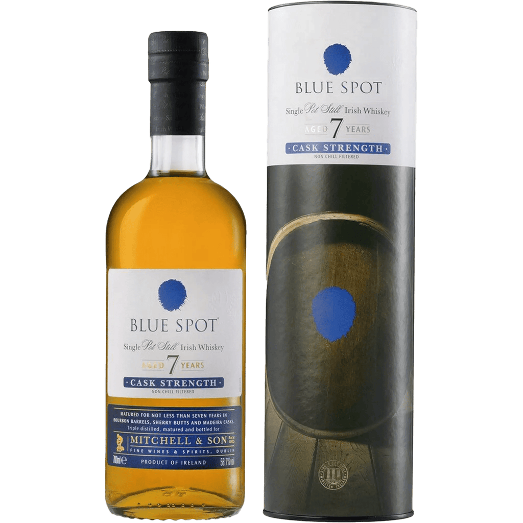 BLUE SPOT 7年 カスクストレングスウイスキー Blue Spot 7 Year Cask Strength Irish Whiskey 750ml – Liquor On