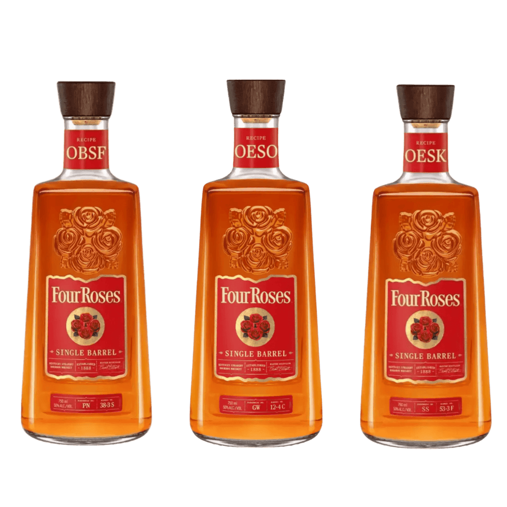Four Roses Single Barrel Private 未開封品 Four Roses Single Barrel Private Selection 3 Bottle Bundle 3 x