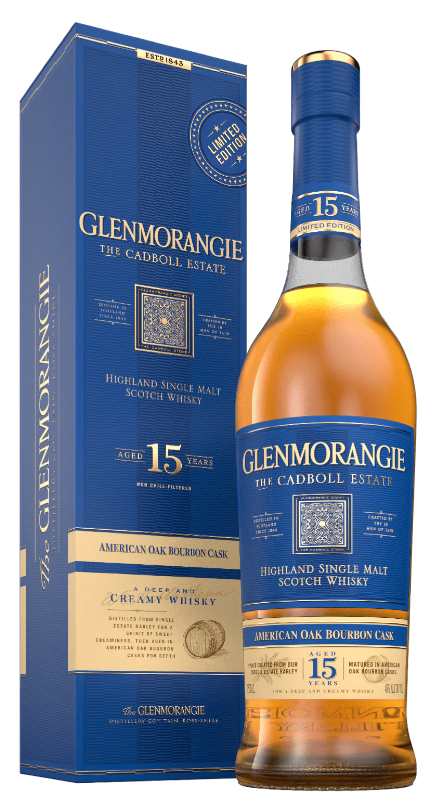 Glenmorangie Cadboll Estate 15 Year Single Malt 750ml – Liquor On