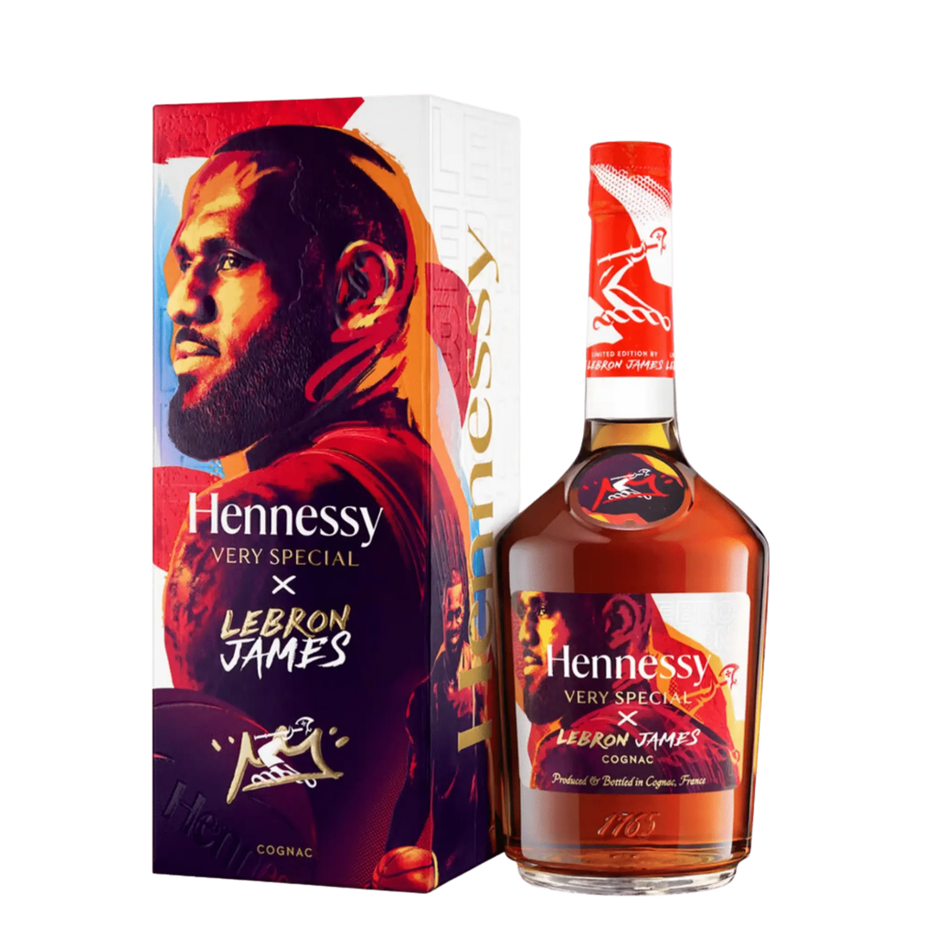 Hennessy ヘネシー V.S 700ml レブロン・ジェームズ 2本セット Hennessy VS Cognac x LeBron James Limited Edition 750ml – Liquor