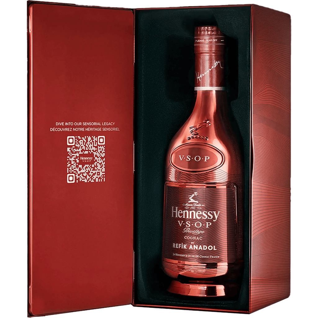 Hennessy VSOP Privilège Refik Anadol Limited Edition Cognac 750ml Hennessy VSOP Privilège Refik Anadol Limited Edition Cognac 750ml