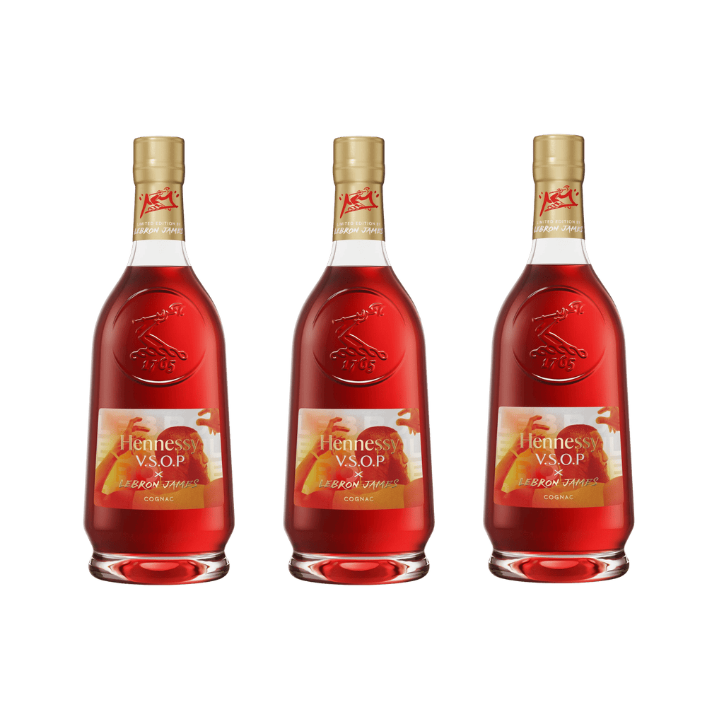 Hennessy V.S.O.P x LeBron James Limited Edition 3-Pack Collector's