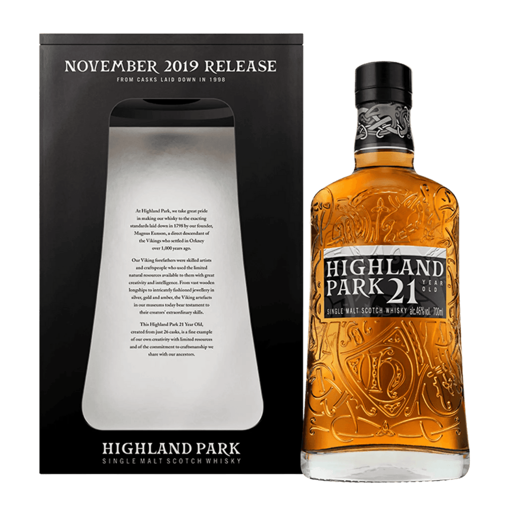 Highland Park 21 Year Old Single Malt Scotch Whisky – November