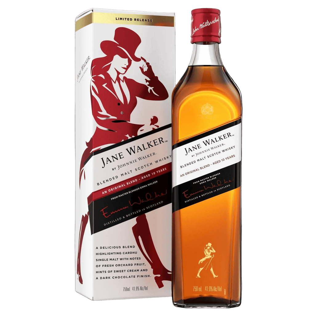 Jane Walker by Johnnie Walker 10 Year Old Blended Malt Scotch