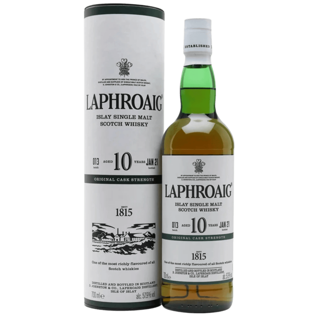 Laphroaig 10 Year Original Cask Strength Batch 013 Islay Single