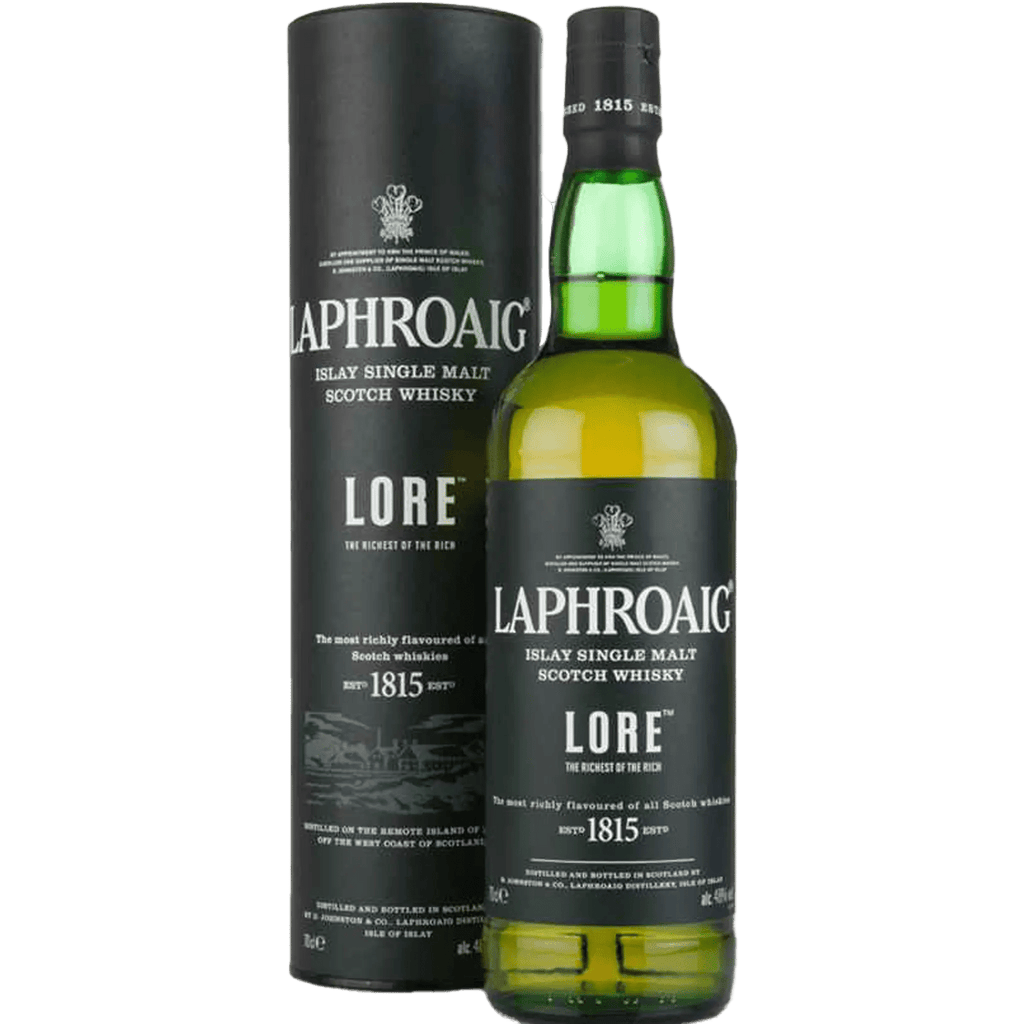 ウイスキー Laphroaig Lore Islay Single Malt Whisky Laphroaig Lore Islay Single Malt Scotch Whisky 750ml – Liquor On