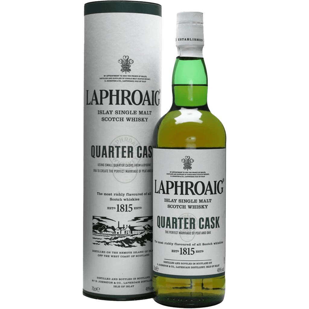 Laphroaig Quarter Cask Islay Single Malt 96 Proof 750ml | Liquor