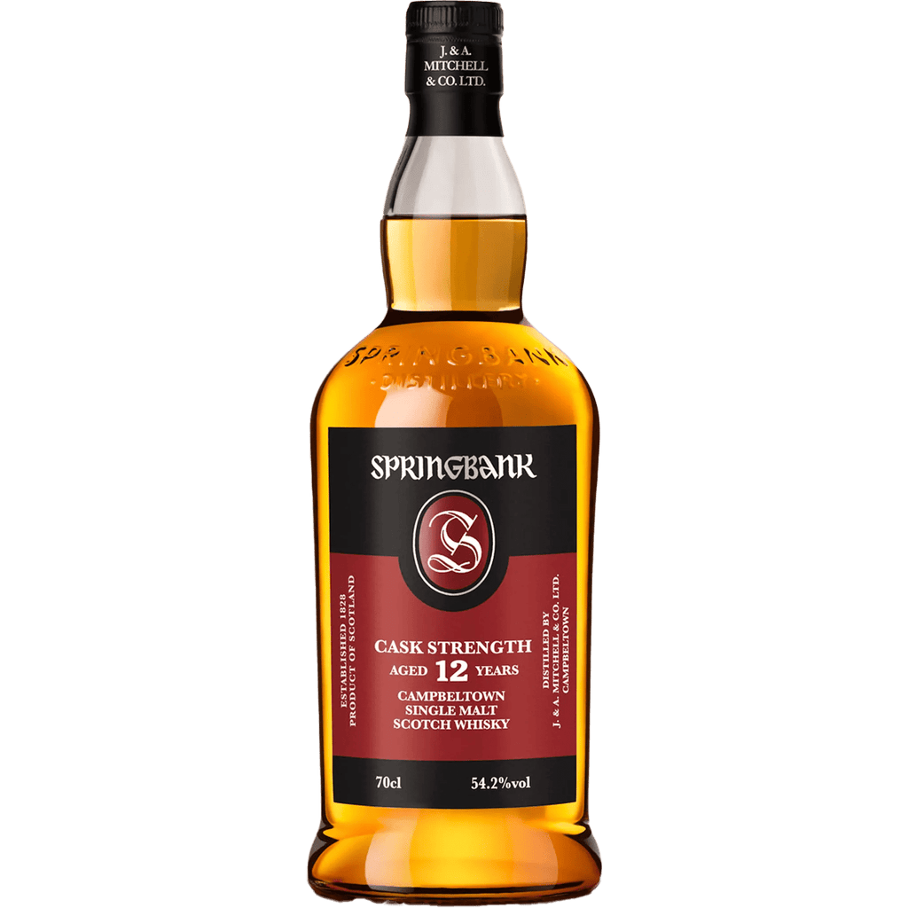 SPRINGBANK CASK STRENGTH 12年 700ml Springbank Cask Strength 12 Year Old Single Malt Scotch Whisky