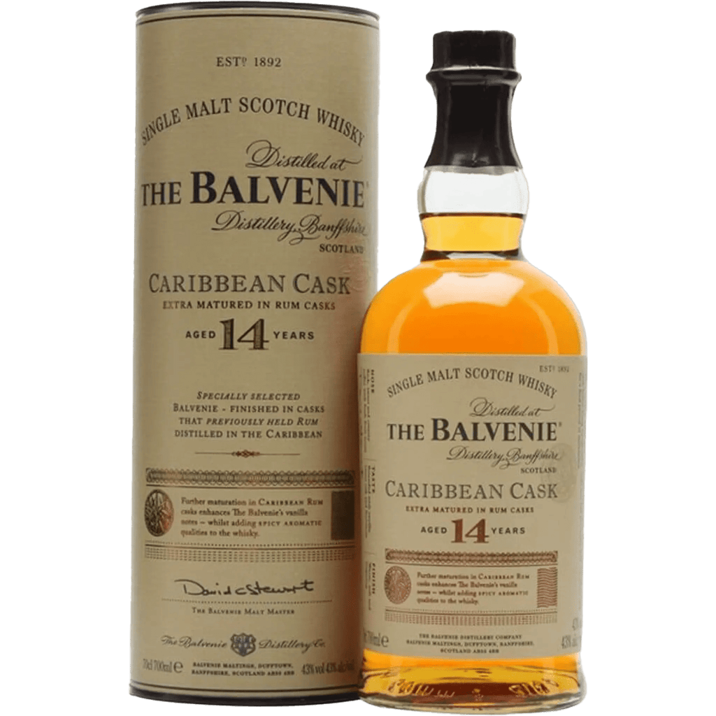 M*３様 残り1点！THE BALVENIE CARIBBEAN CASK 14 The Balvenie Caribbean Cask 14 Year Single Malt Scotch Whisky