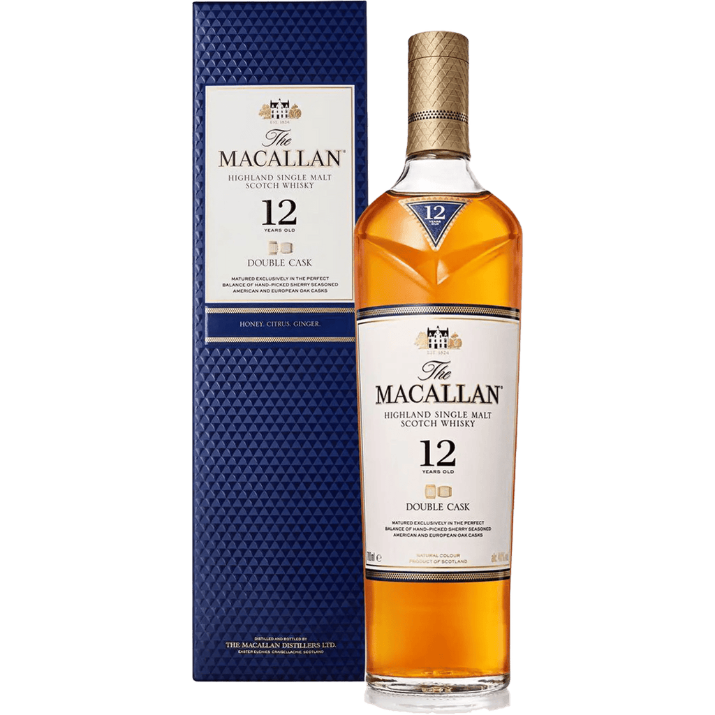 ウイスキー MACALLAN 12 highland single malt 700ml The Macallan 12 Year Old Double Cask Highland Single Malt Scotch