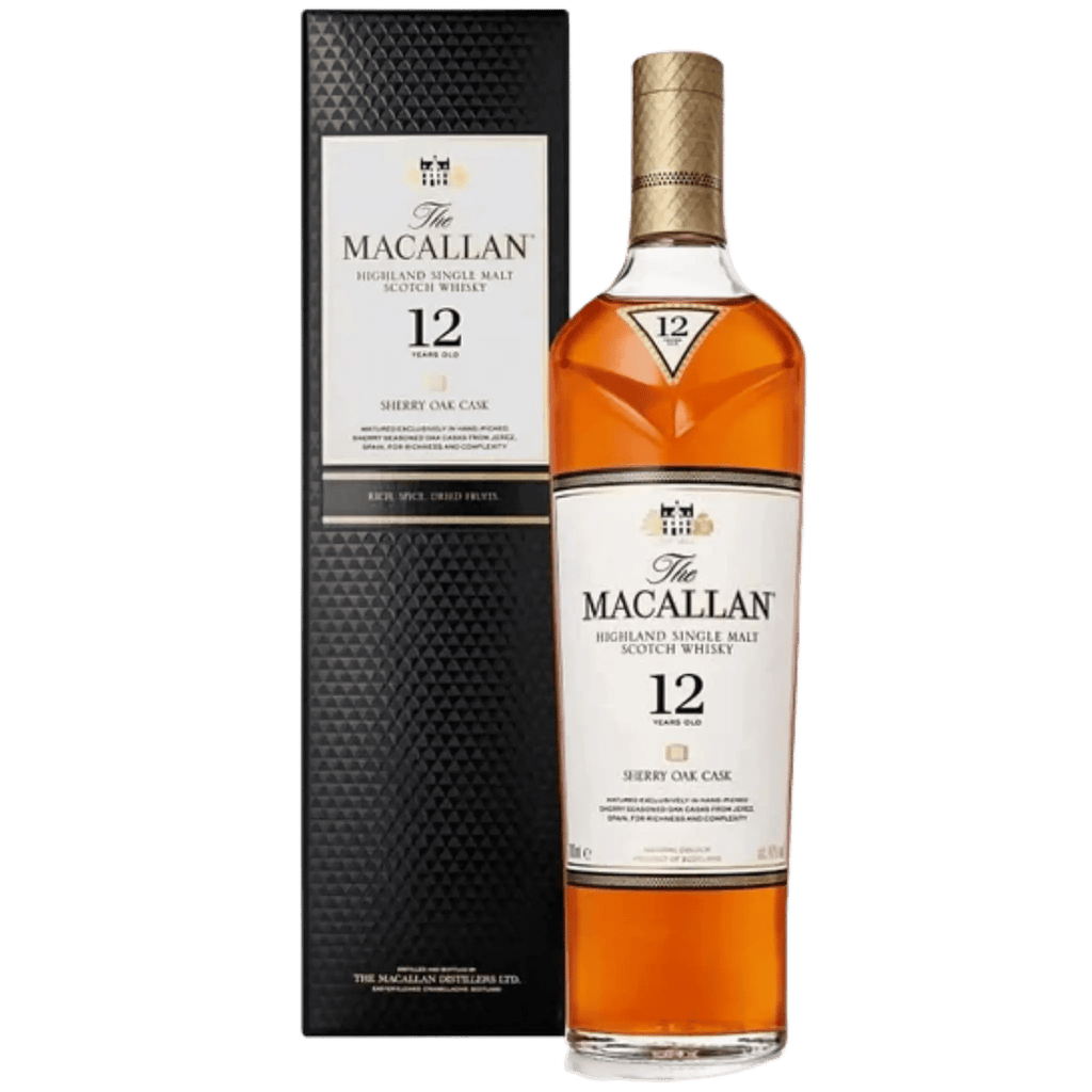 The Macallan 12 Year Sherry Oak Cask Highland Single Malt 750ml