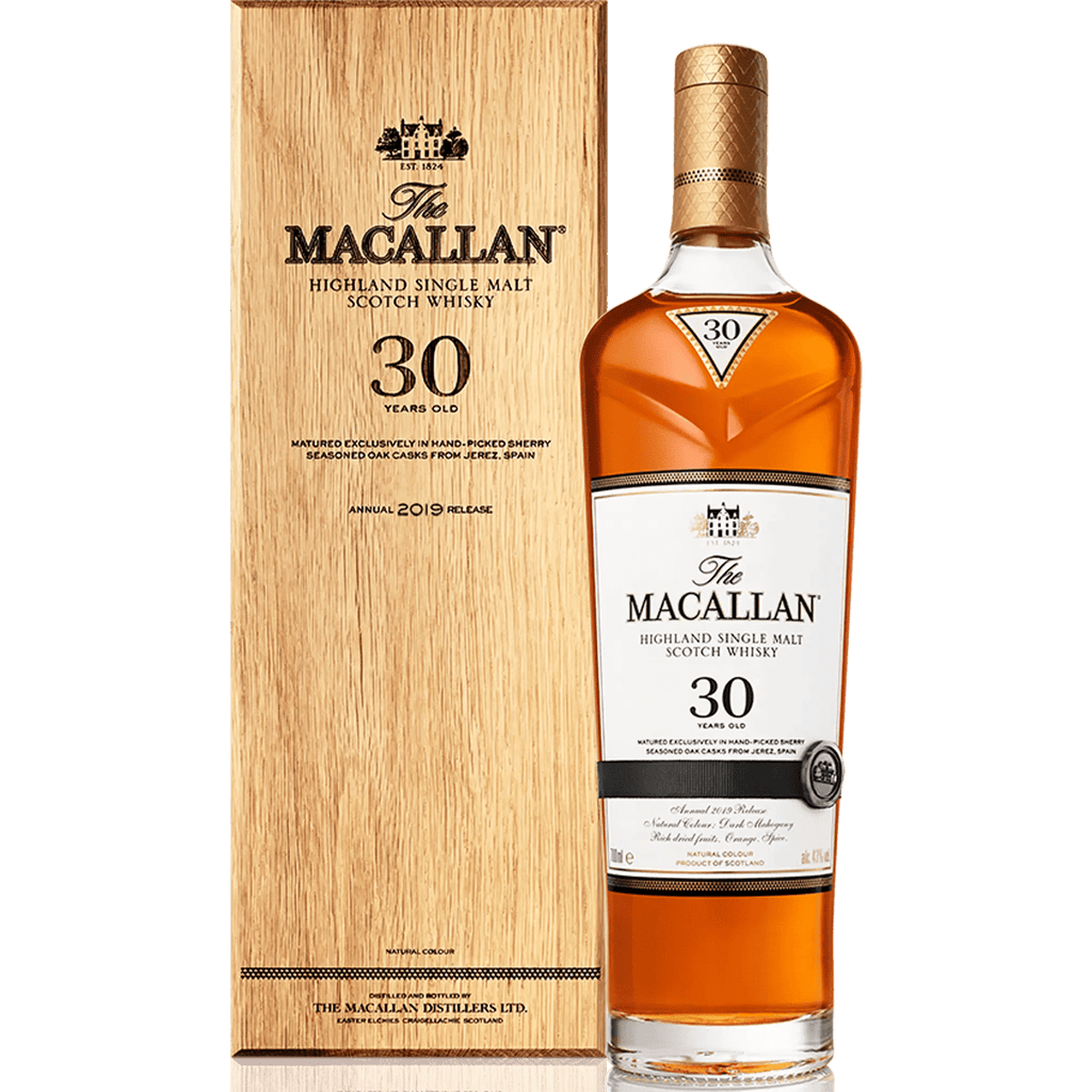 The Macallan 30 Years Old Sherry Oak　空瓶 The Macallan 30 Year Old Sherry Oak 2019 Annual Release Highland