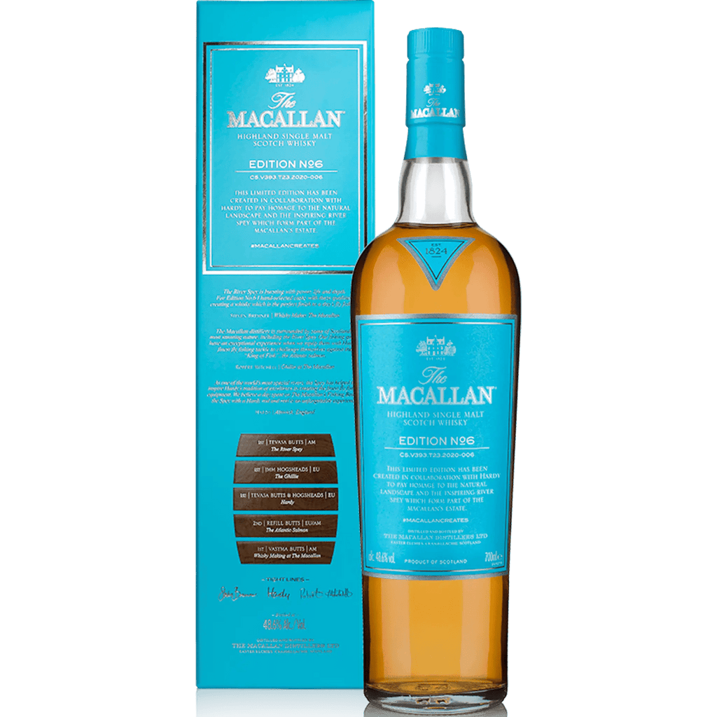 The Macallan Edition No.6 Highland Single Malt Scotch Whisky 700ml