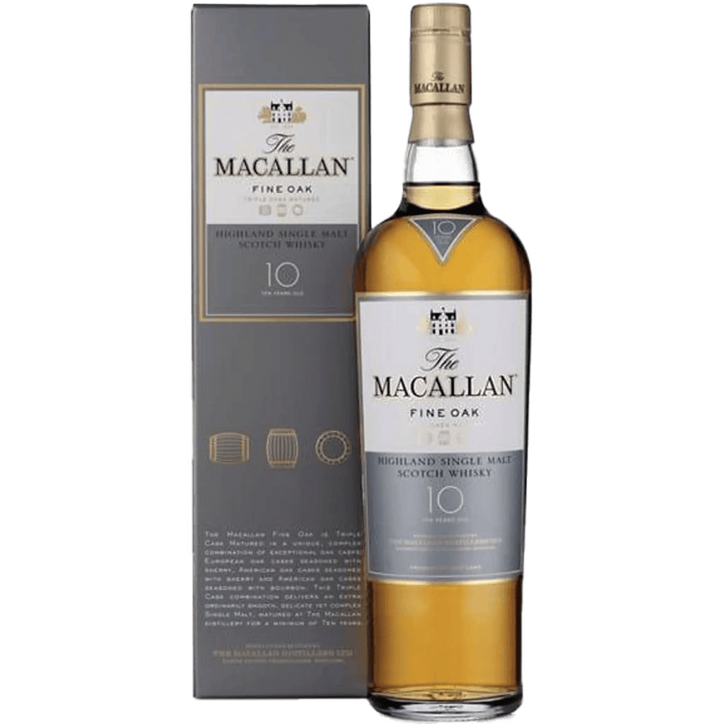 The Macallan Fine Oak 10 Year Triple Cask Highland Single Malt