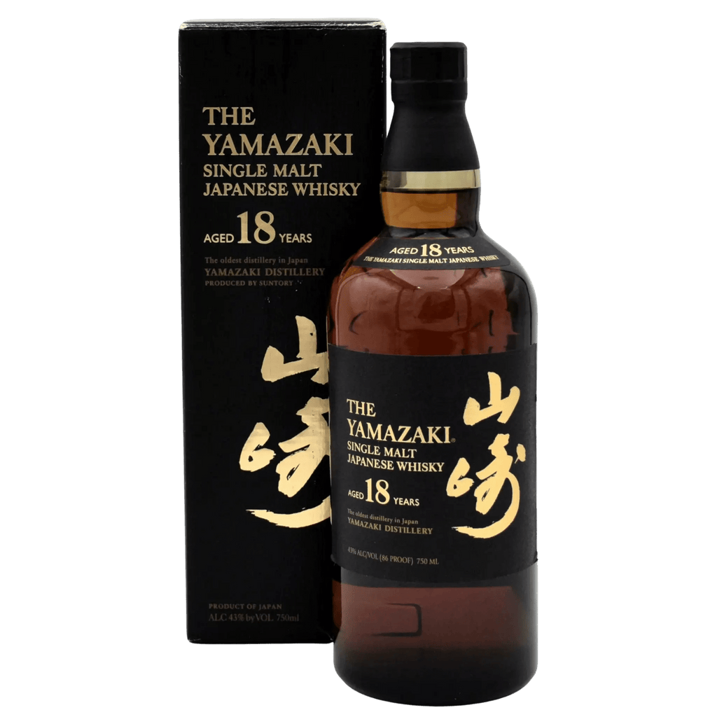 The Yamazaki 18 Year Single Malt Japanese Whisky 700ml | Liquor On