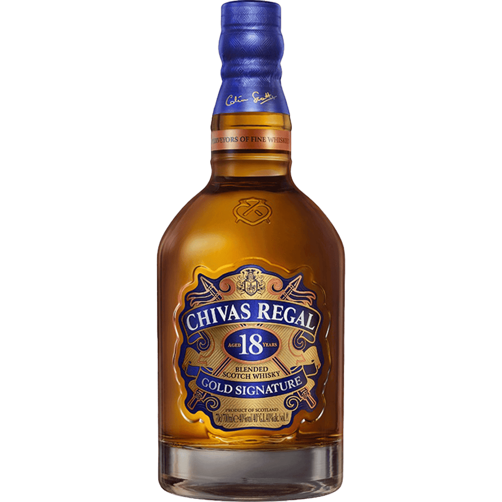 Chivas Regal 18 Year Old Gold Signature Blended Scotch Whisky