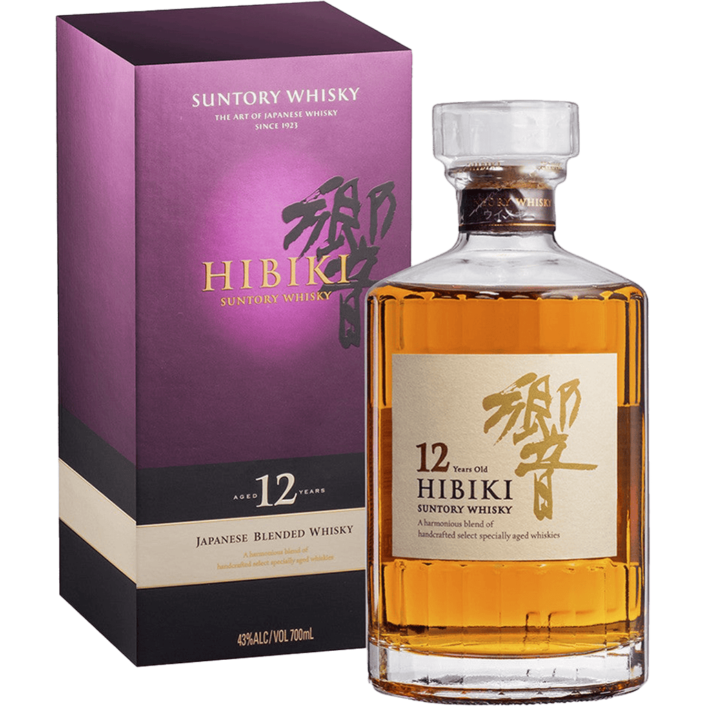 響Hibiki　12年　700ml Hibiki 12 Year Japanese Blended Whisky 700ml – Liquor On Broadway