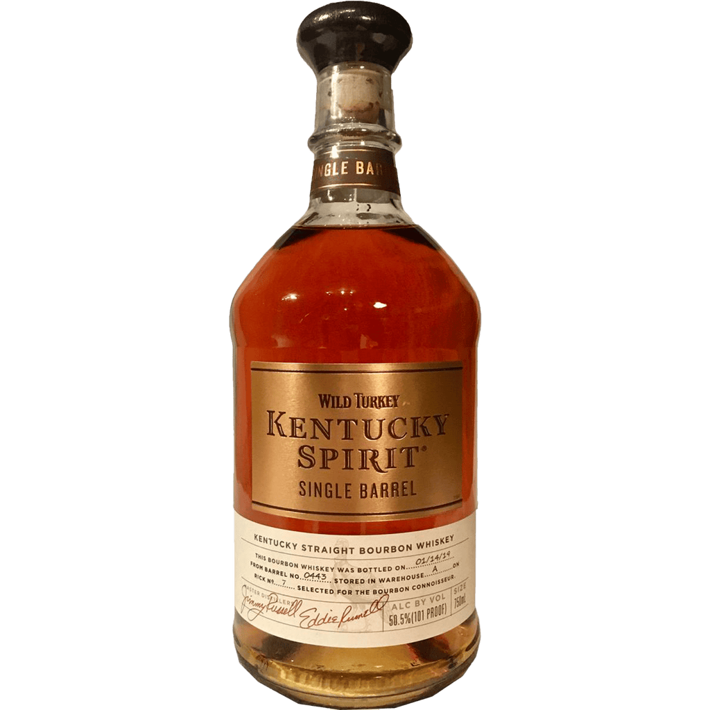 ウイスキー Wild Turkey Kentucky Spirit 750ml Wild Turkey Kentucky Spirit Single Barrel 750ml | Liquor On Broadway