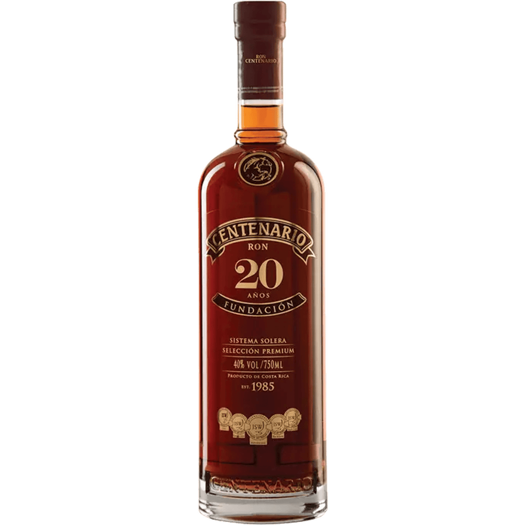 Ron Centenario Fundacion XX Años 750mL◇ Ron Centenario Fundacion | LiquorOnBroadway – Liquor On Broadway