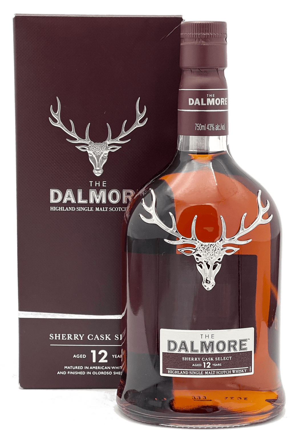 The Dalmore 12 Year Sherry Cask Select Whiskey 750ml