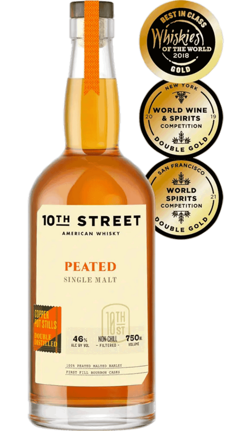 10th Street American Whiskey Peated