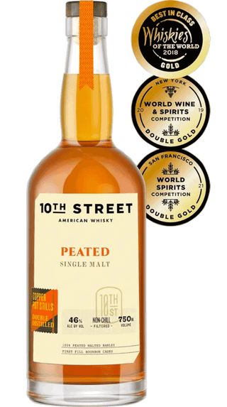 10th Street Single Malt American Whiskey - 750ml - Liquor On Broadway