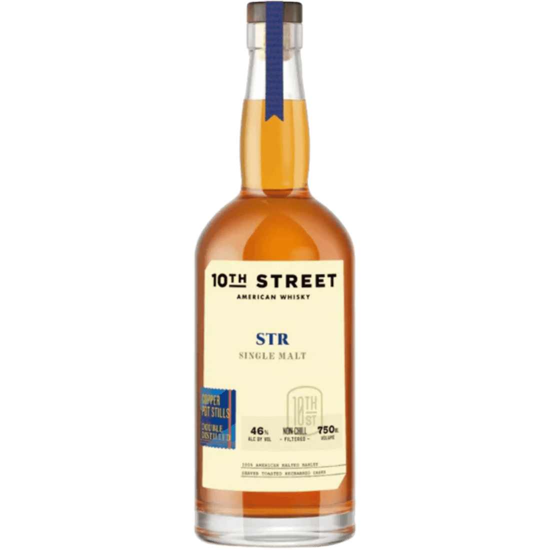 10th Street STR Single Malt American Whisky 750ml - Liquor On Broadway