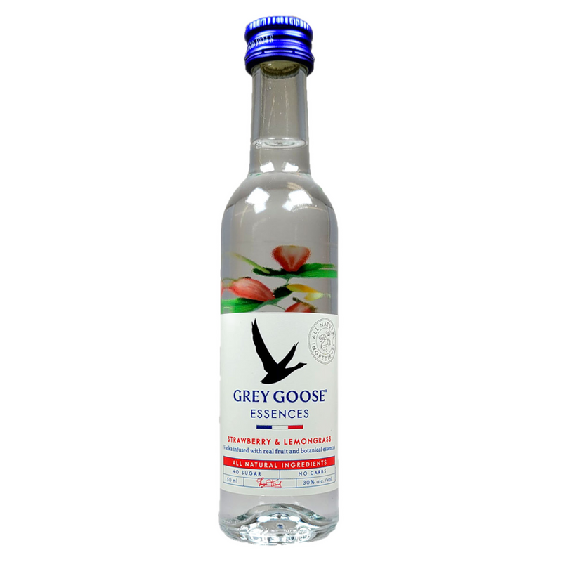Grey Goose Essences strawberry lemongrass Vodka 12 x 50 ml