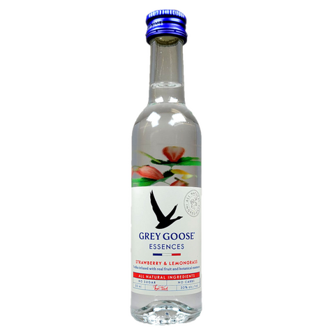 Grey Goose Essences strawberry lemongrass Vodka 12 x 50 ml