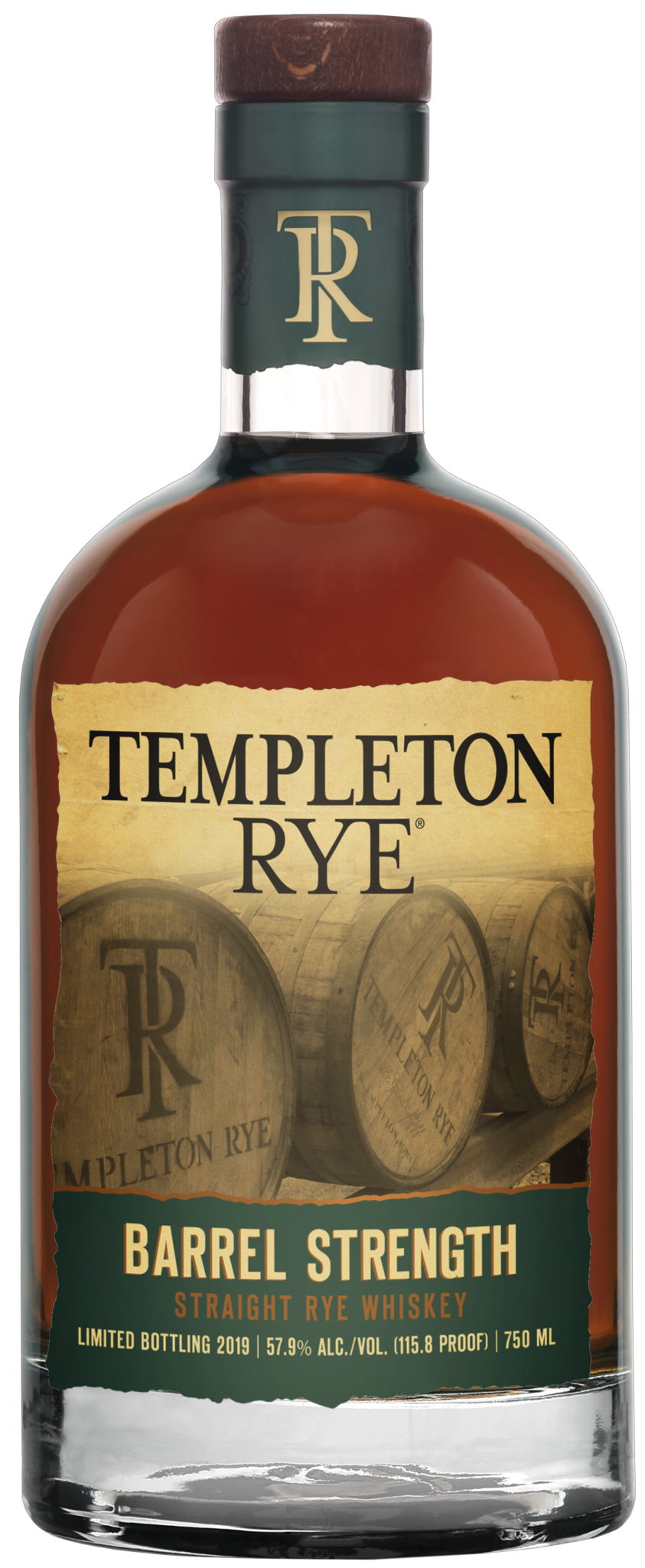 Templeton Rye Barrel Strength 2019 - 750ml