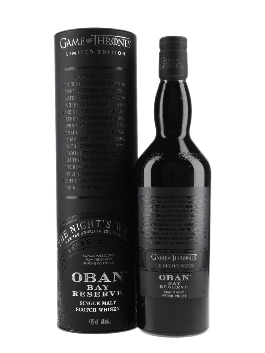 Oban Bay Reserve Whisky Game of Thrones Edition