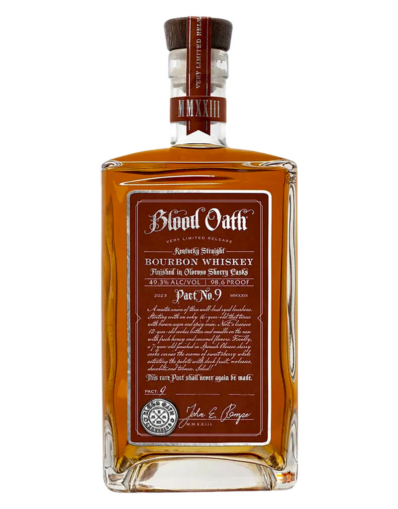 Blood Oath | Pact No.9 Whiskey