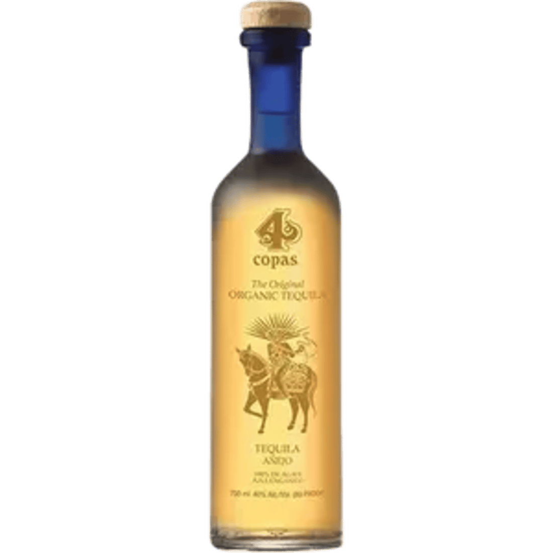 4 Copas Organic Añejo Tequila - 750ml - Liquor On Broadway