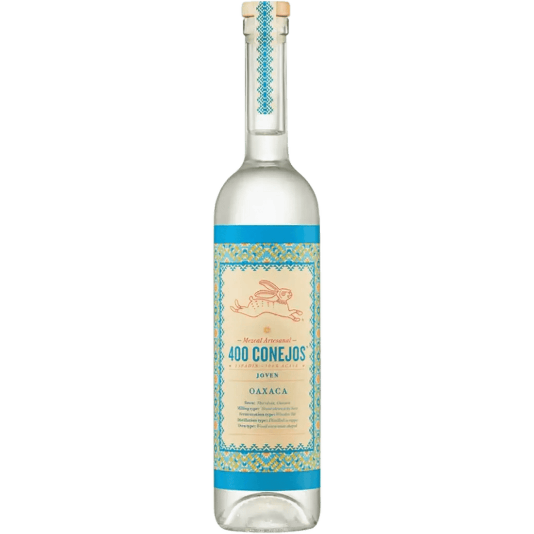 400 Conejos Espadin Joven Mezcal Artesanal 750ml - Liquor On Broadway