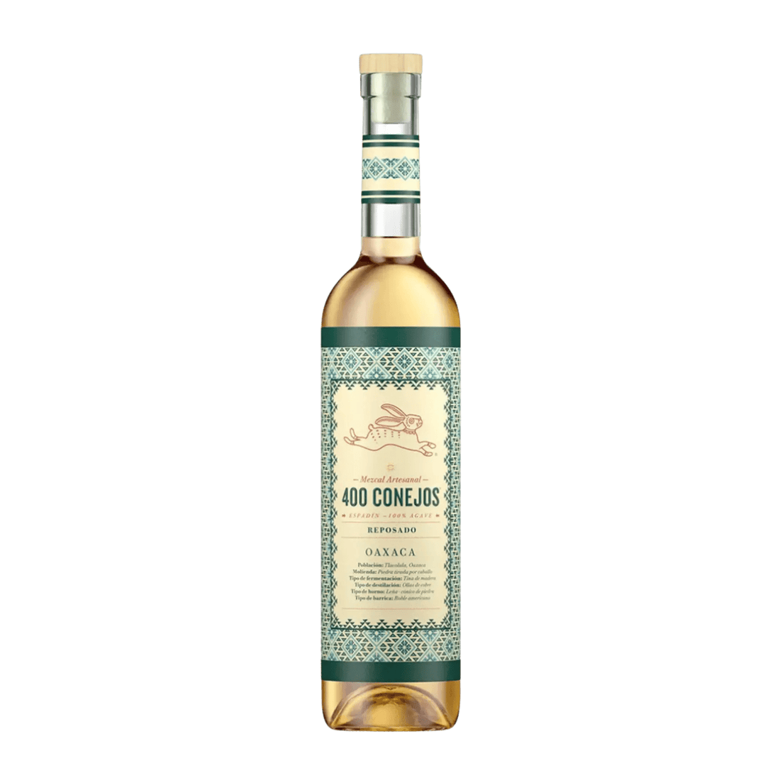 400 Conejos Espadin Reposado Mezcal Artesanal 750ml - Liquor On Broadway