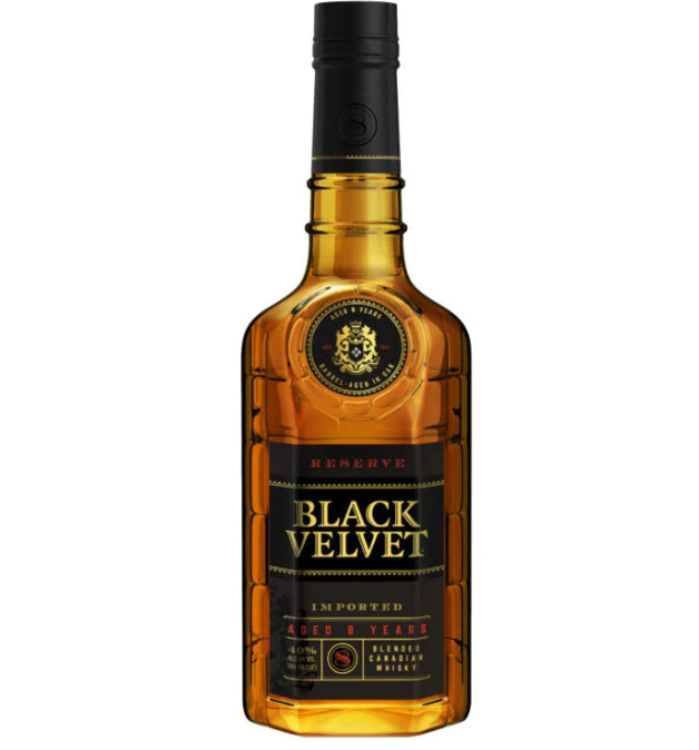 Black Velvet Whiskey Canadian Whisky Reserve 8 Yr