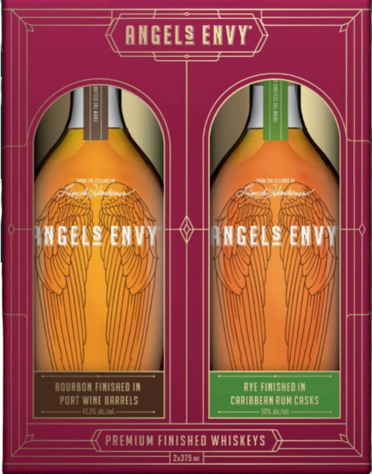 Angel's Envy Combo - Straight Bourbon and Rye Whiskey