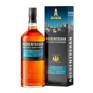 Auchentoshan Three Wood Lowland Single Malt Scotch Whisky 750ml
