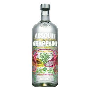 Absolut Grapevine White Grape Dragon Fruit Papaya Flavored Vodka 750ml
