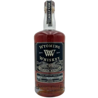 Wyoming Whiskey Barrel Strength Special Distillery Selection 10 Year Single Barrel Bourbon 127.4 Proof 750ml