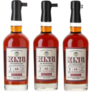 King of Kentucky 12 Year Small Batch Batch 1 & Batch 2 & Batch 3 Kentucky Straight Bourbon 3 x 700ml