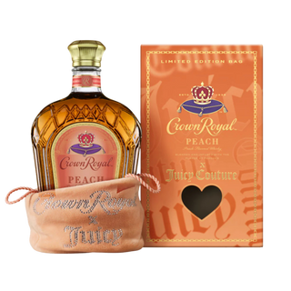Crown Royal Peach x Juicy Couture Limited Edition Flavored Canadian Whisky 750ml
