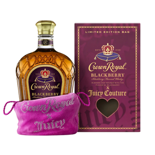 Crown Royal Blackberry x Juicy Couture Limited Edition Flavored Canadian Whisky 750ml