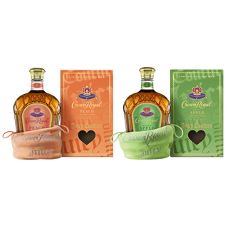 Crown Royal Regal Apple & Peach x Juicy Couture Flavored Canadian Whisky 2 x 750ml
