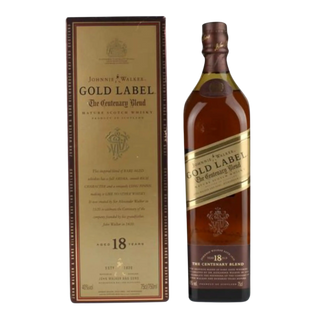 Johnnie Walker Gold Label The Centenary Blend 18 Year Old Mature Scotch Whisky 750ml