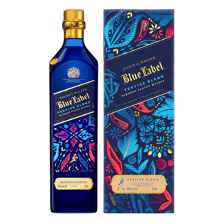 Johnnie Walker Blue Label Festive Blend Limited Edition Blended Scotch Whisky 750ml