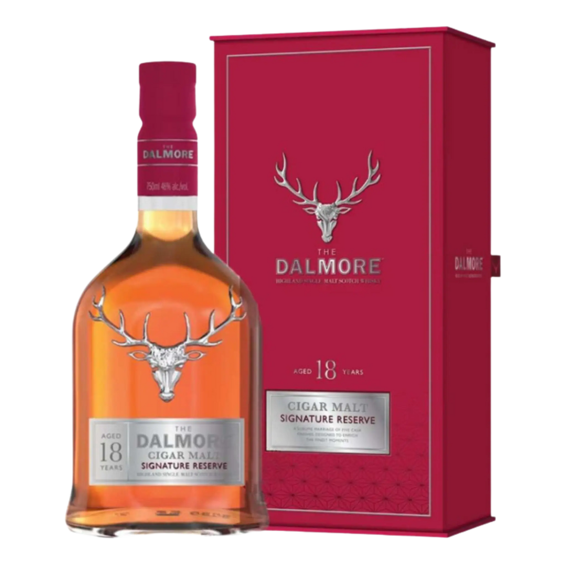 The Dalmore 18 Year Cigar Malt Signature Reserve Single Malt Scotch 750ml