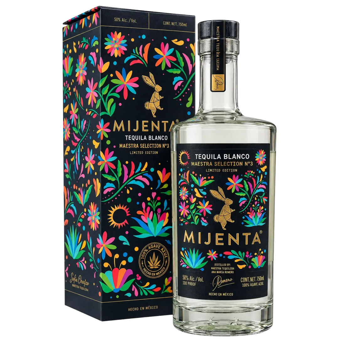 Mijenta Maestra Selection No. 3 Tequila Blanco Limited Edition 750ml