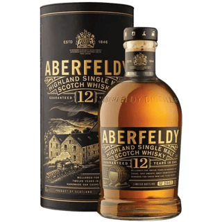 Aberfeldy 12 Year Highland Single Malt Scotch Whisky 750ml - Liquor On Broadway
