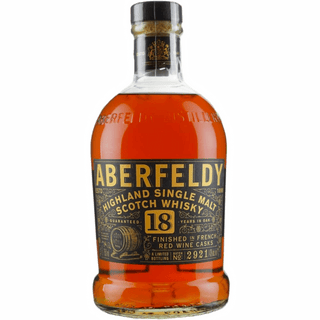 Aberfeldy 18 Year French Red Wine Cask Finish Single Malt Scotch Whisky - Liquor On Broadway